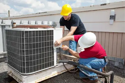 AC filter cleaning and coil maintenance